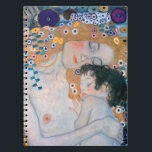 Gustav Klimt - Mother and Child Notebook<br><div class="desc">Mother and Child (detail of Three Ages of Woman) - Gustav Klimt,  Oil on Canvas,  1905</div>