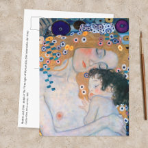 Gustav Klimt - Mother and Child