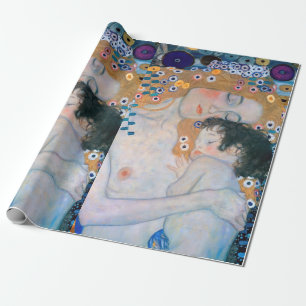 Gustav Klimt - Mother and Child Wrapping Paper