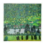 Gustav Klimt - Mountain Slope at Unterach Tile<br><div class="desc">Mountain Slope at Unterach / Slope in a Forest on Attersee Lake - Gustav Klimt,  Oil on Canvas,  1916</div>