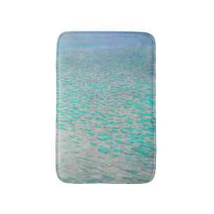 Gustav Klimt - On Lake Attersee Bath Mat