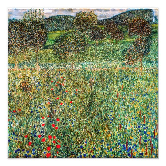 Gustav Klimt - Orchard Photo Print (Front)