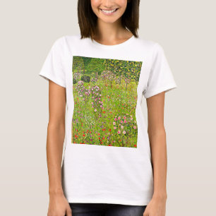 Gustav Klimt Orchard with Roses T-Shirt
