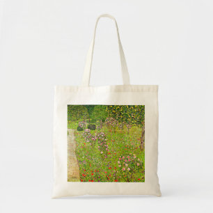 Gustav Klimt Orchard with Roses Tote Bag