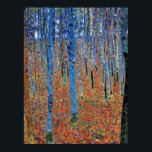 Gustav Klimt painting, Beech Grove I Poster<br><div class="desc">Beech Grove I,  famous painting by Austrian symbolist artist Gustav Klimt</div>