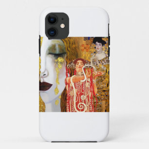 Gustav Klimt, paintings Collage, Combined art Case-Mate iPhone Case