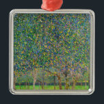 Gustav Klimt - Pear Tree Metal Tree Decoration<br><div class="desc">Pear Tree - Gustav Klimt,  Oil on Canvas,  1903</div>