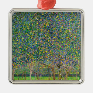 Gustav Klimt - Pear Tree Metal Tree Decoration