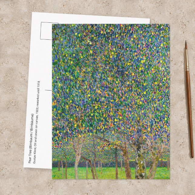 Gustav Klimt - Pear Tree Postcard (Creator Uploaded)