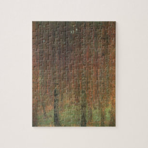 Gustav Klimt - Pine Forest Jigsaw Puzzle