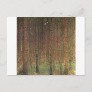 Gustav Klimt - Pine Trees, 1902 Postcard
