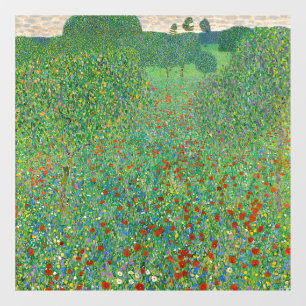 Gustav Klimt - Poppy Field