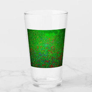 Gustav Klimt Poppy Field Glass