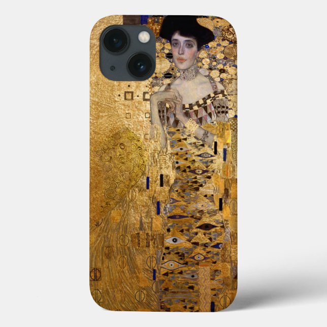 Gustav Klimt portrait of Adel Bloch Bauer 1907 Case-Mate iPhone Case (Back)
