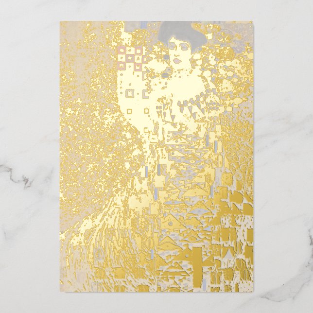 Gustav Klimt - Portrait of Adele Bloch-Bauer I (Front)