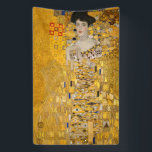Gustav Klimt - Portrait of Adele Bloch-Bauer I Banner<br><div class="desc">Portrait of Adele Bloch-Bauer I - Gustav Klimt,  Oil on Canvas,  1907</div>