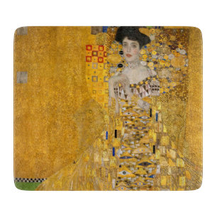 Gustav Klimt - Portrait of Adele Bloch-Bauer I Cutting Board