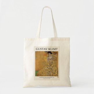 Gustav Klimt Portrait Of Adele Bloch-Bauer I Exhib Tote Bag