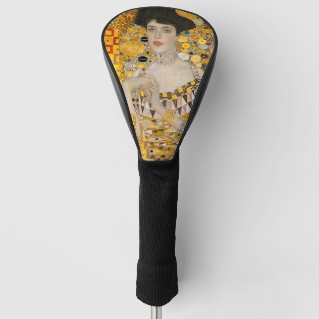 Gustav Klimt - Portrait of Adele Bloch-Bauer I Golf Head Cover (Front)
