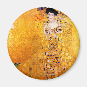 Gustav Klimt Portrait of Adele Bloch-Bauer I Magnet