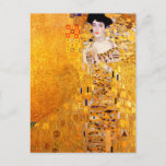 Gustav Klimt Portrait of Adele Bloch-Bauer I Postcard<br><div class="desc">Gustav Klimt Portrait of Adele Bloch-Bauer I Postcard</div>