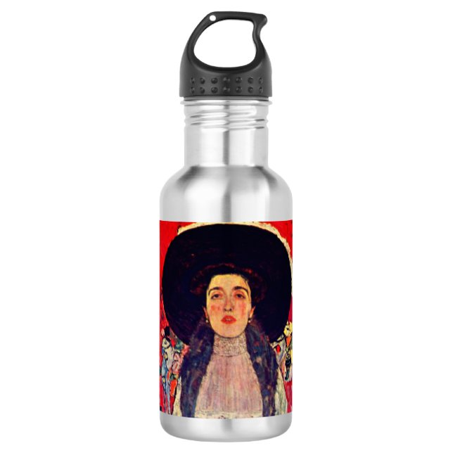Gustav Klimt Portrait of Adele Bloch-Bauer II 532 Ml Water Bottle (Front)
