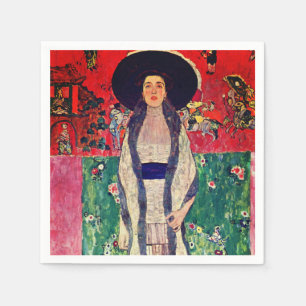 Gustav Klimt Portrait of Adele Bloch-Bauer II Napkin