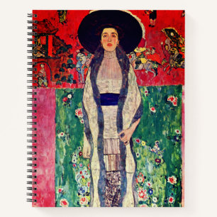 Gustav Klimt Portrait of Adele Bloch-Bauer II Notebook
