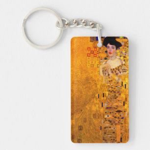 Gustav Klimt Portrait of Adele Bloch Bauer Key Ring