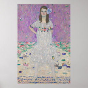 Gustav Klimt - Portrait of Mäda Primavesi Poster