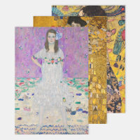 Gustav Klimt - Portraits Masterpieces Selection