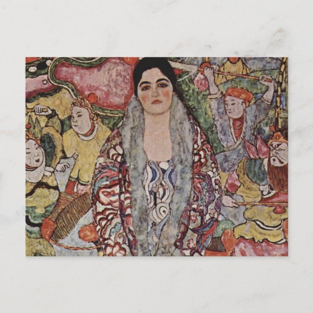 Gustav Klimt Postcard (Front)