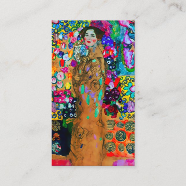 Gustav Klimt Print ~ Business Card (Front)