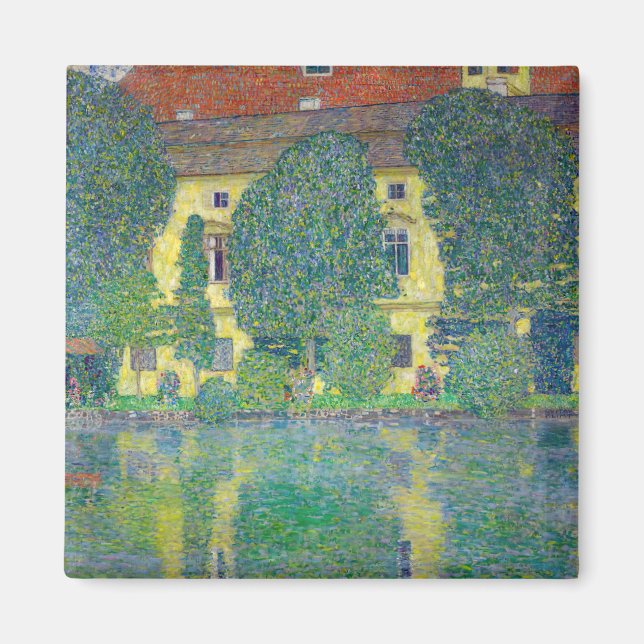 Gustav Klimt - Schloss Kammer am Attersee III Magnet (Front)