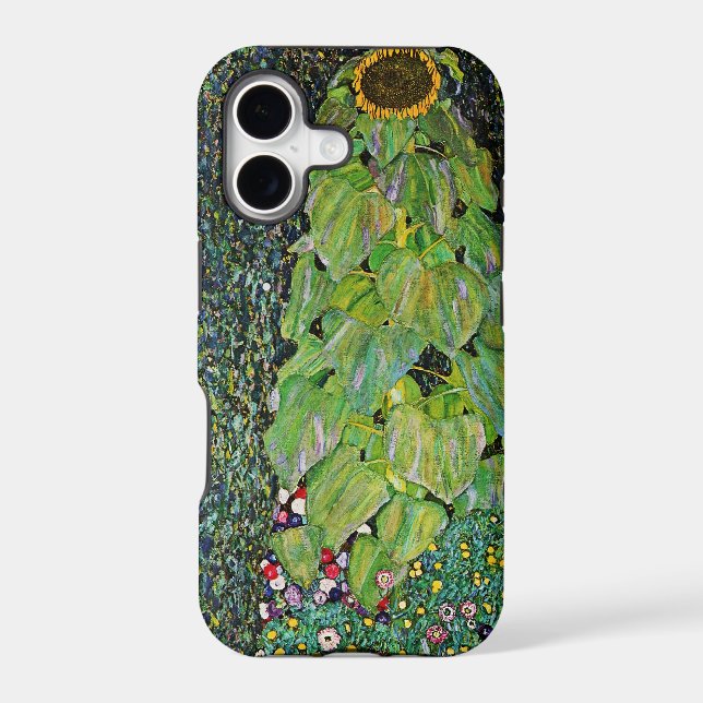 Gustav Klimt Sunflower (Back)