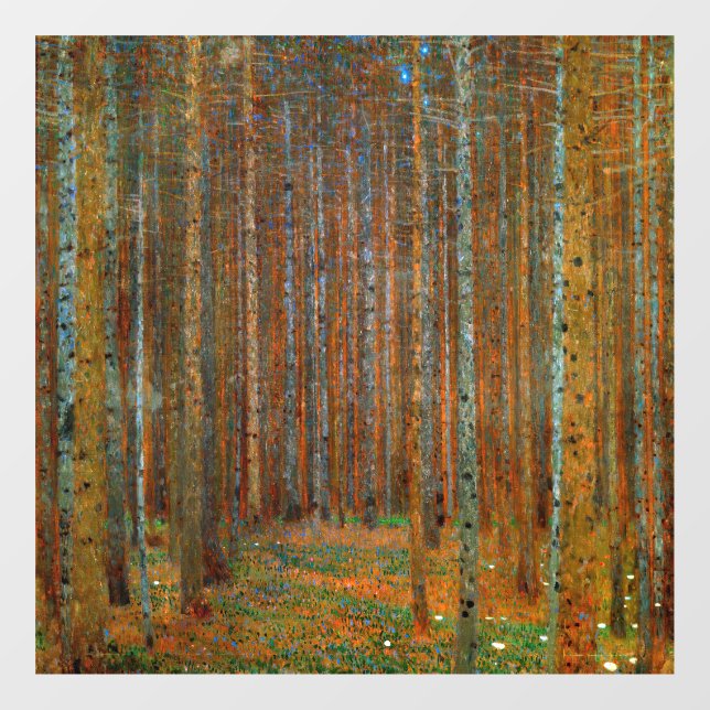 Gustav Klimt - Tannenwald Pine Forest (Sheet)