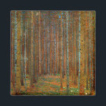 Gustav Klimt - Tannenwald Pine Forest Magnet<br><div class="desc">Fir Forest / Tannenwald Pine Forest - Gustav Klimt,  Oil on Canvas,  1902</div>