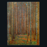 Gustav Klimt - Tannenwald Pine Forest Notebook<br><div class="desc">Fir Forest / Tannenwald Pine Forest - Gustav Klimt,  Oil on Canvas,  1902</div>