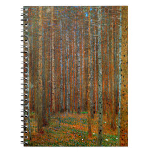 Gustav Klimt - Tannenwald Pine Forest Notebook