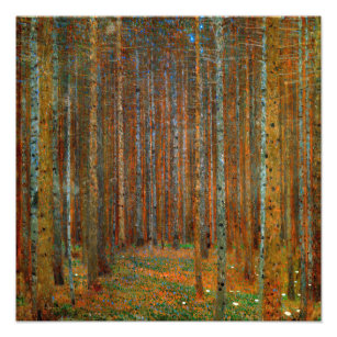 Gustav Klimt - Tannenwald Pine Forest Photo Print