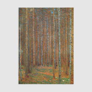 Gustav Klimt - Tannenwald Pine Forest Tissue Paper