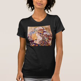 Gustav Klimt - The Baby Cradle - Newborn T-Shirt