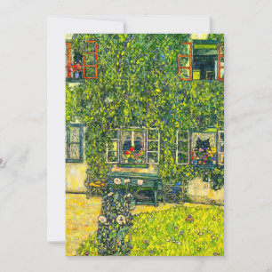 Gustav Klimt The House of Guardaboschi Announcement