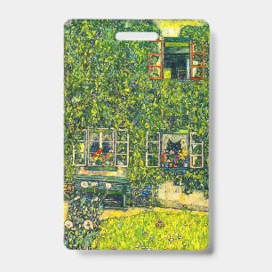 Gustav Klimt The House of Guardaboschi ID Badge