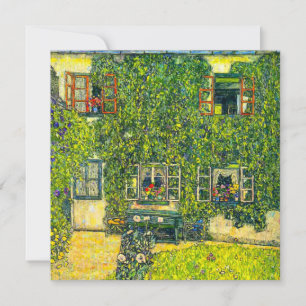 Gustav Klimt The House of Guardaboschi Invitation
