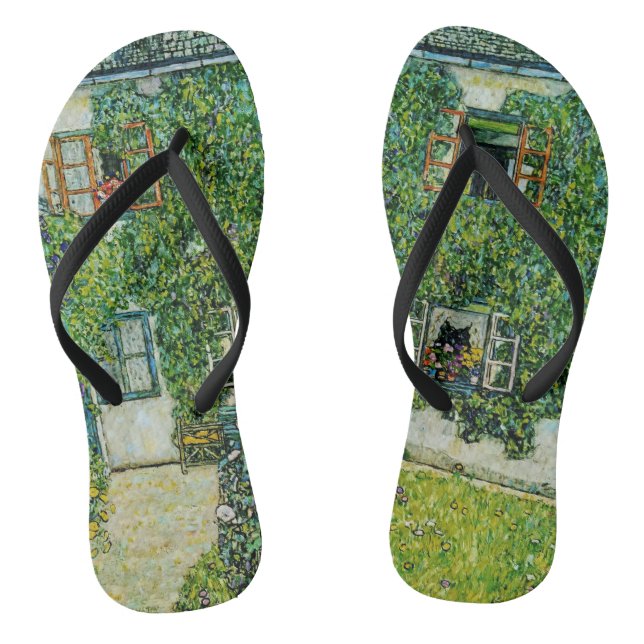 Gustav Klimt - The House of Guardaboschi Jandals (Footbed)