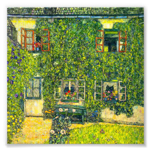 Gustav Klimt The House of Guardaboschi Photo Print