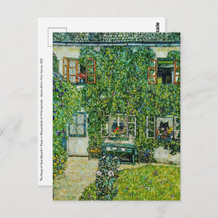 Gustav Klimt - The House of Guardaboschi Postcard