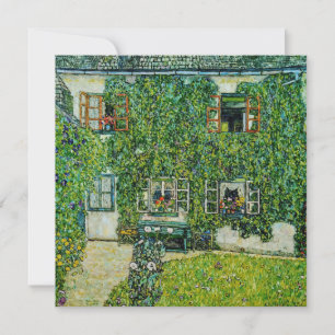 Gustav Klimt - The House of Guardaboschi Thank You Card