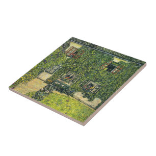 Gustav Klimt- The House of Guardaboschi Tile